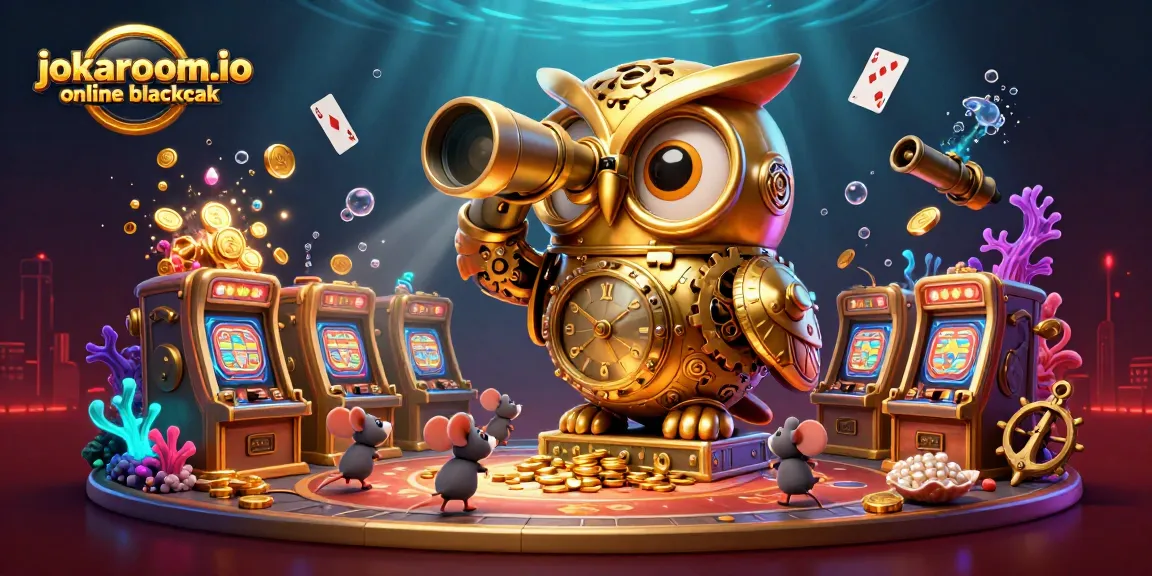 Play thrilling jokaroom.io online blackjack with dynamic casino elements and lively characters.