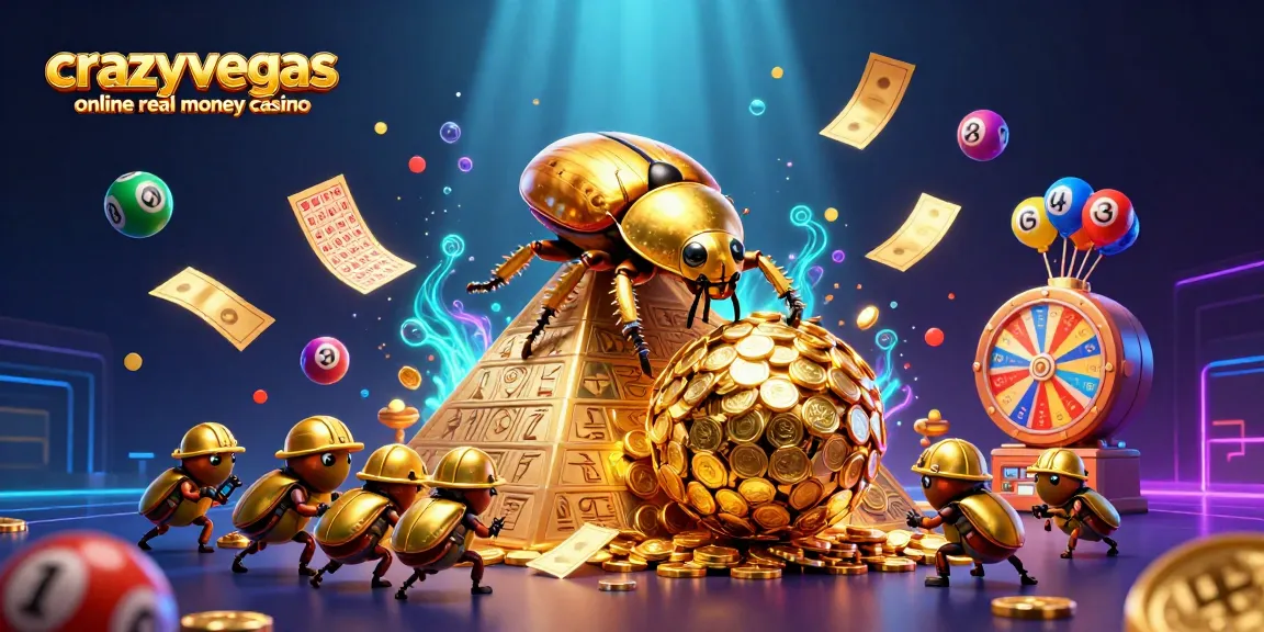 Experience thrilling gameplay at crazyvegas online real money casino featuring vibrant lottery elements and dynamic visuals.