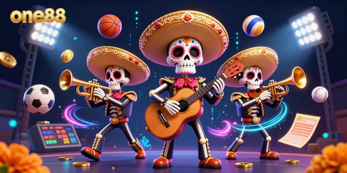 Experience one88's vibrant mariachi gameplay with dynamic sports action and festive energy.